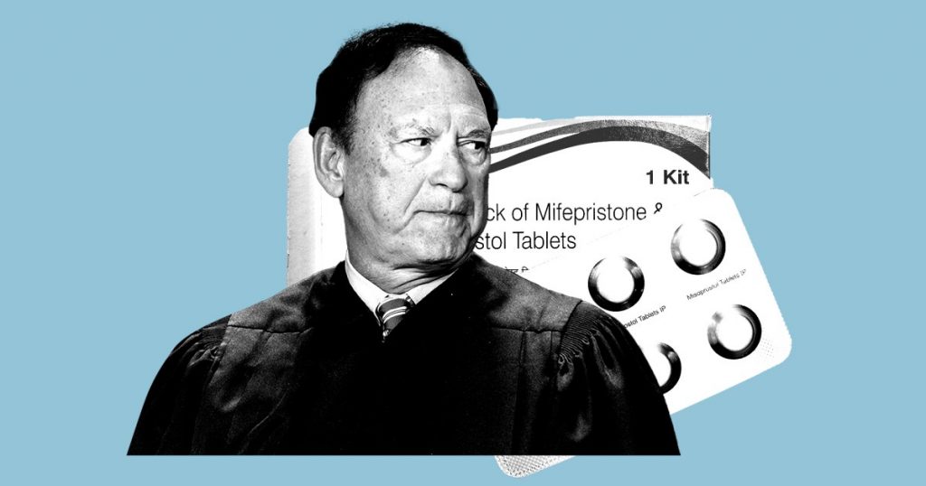 justice-samuel-alito-falsely-implies-mifepristone-could-cause-“very-serious-harm”