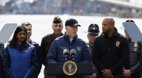 In Maryland appearance, Biden pledges federal support to rebuild collapsed bridge