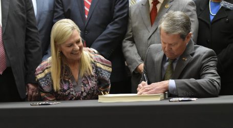 Georgia governor signs school voucher bill to provide $6,500 toward private tuition