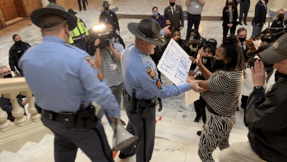 georgia-lawmakers-who-protested-at-the-capitol-ask-state-supreme-court-to-toss-law-used-in-arrest