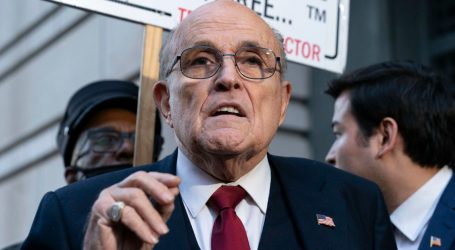 Rudy Giuliani Is Turning to the Christian Right for Help With His Bills